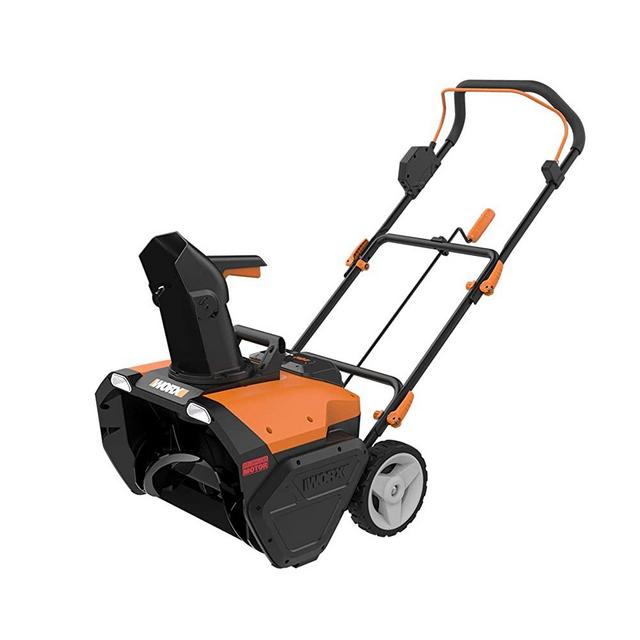 WORX WG471 40V Power Share Snow Blower, Black and Orange