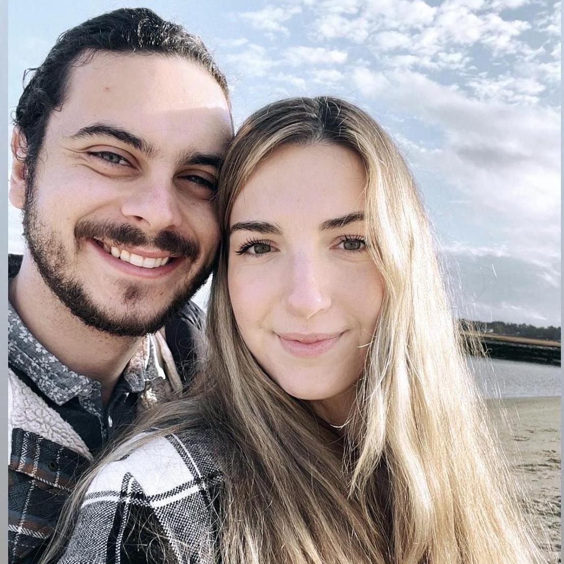 October 2021- They took a family trip with cooper to Cape cod so Samantha could meet Michael's Nana!