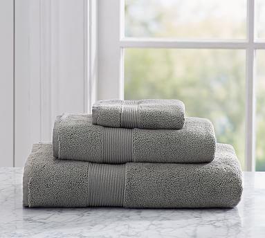 PB Classic Organic Towels, Hand, Flagstone