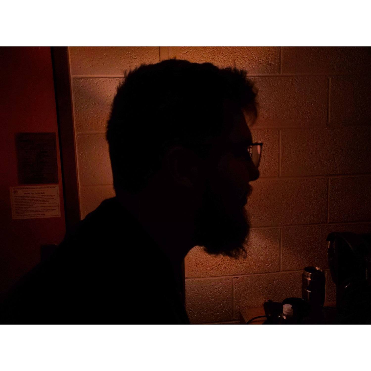 I took a photography class, and he was my muse...