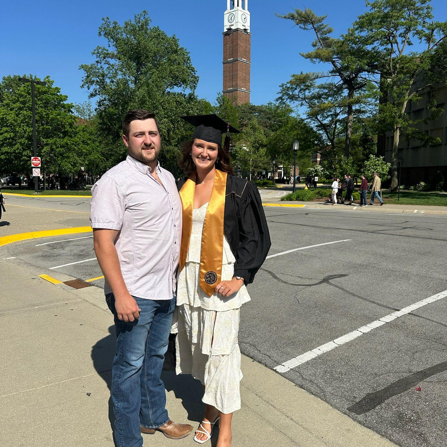 Kennedy's undergrad graduation