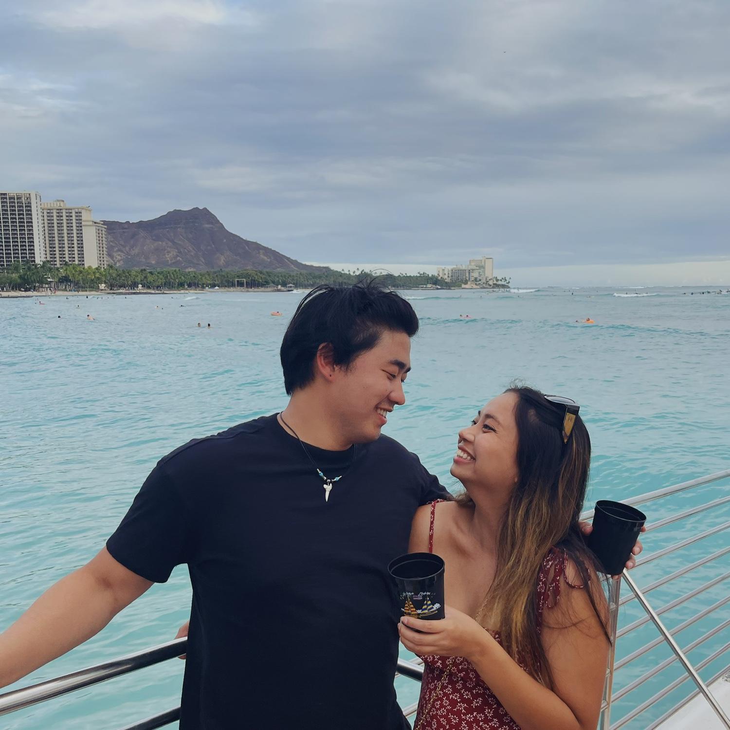 August 2021: first anniversary trip to Oahu