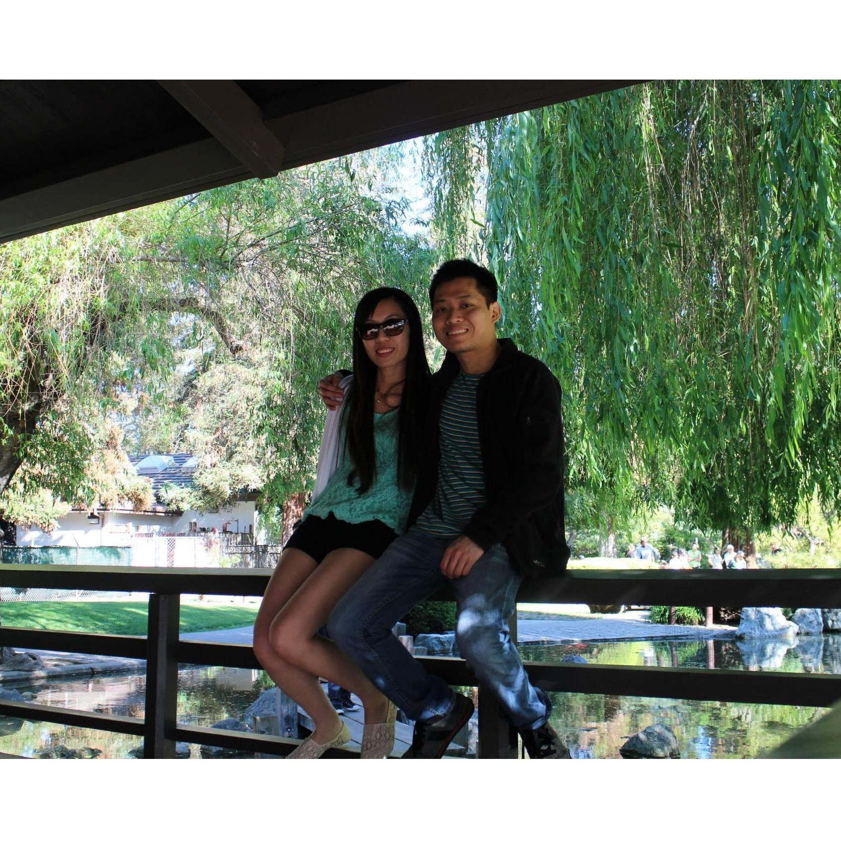 Japanese Friendship garden - San Jose 2015
First time we met in-real-life before official dating.