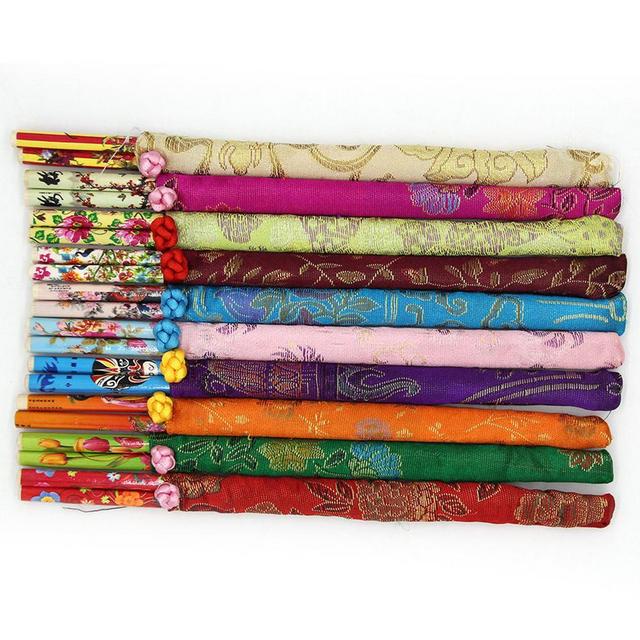 10 Pairs Classic Design Chinese Chopsticks Wedding Gift Present Dinner Set