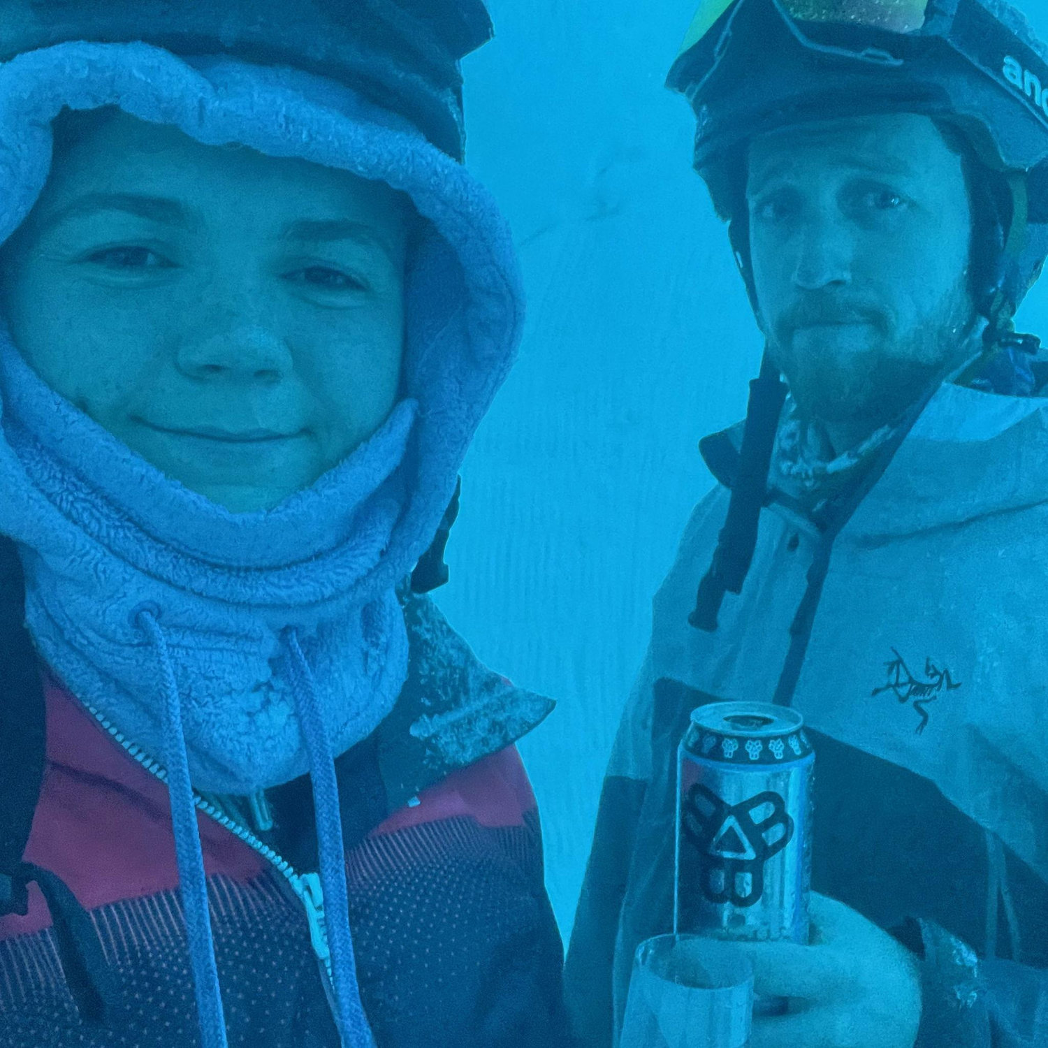 Apres ski in an igloo