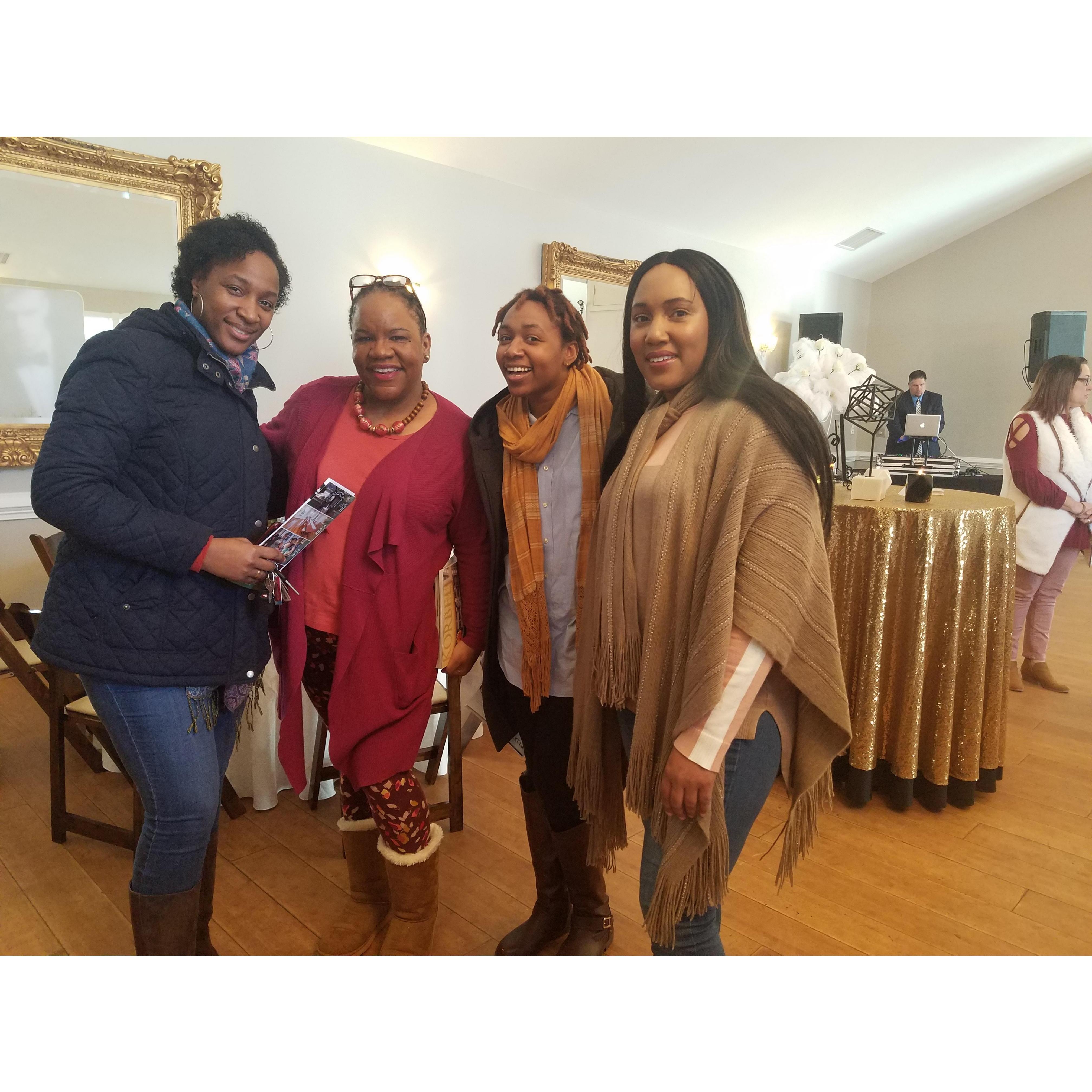 2/2/19- Matthew House Bridal Show with some of the Bridesmaids 
Cary, NC