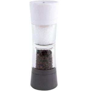 Cole & Mason Lincoln Duo Salt and Pepper Grinder Combo, Acrylic Combination Mill Includes Premium Salt and Peppercorns