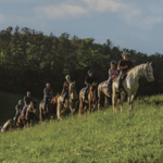 Horseback riding at Appalachian Trail Rides