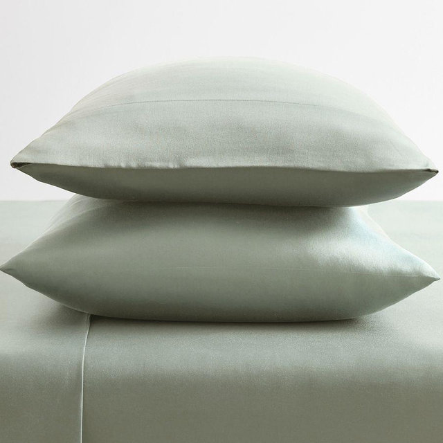 TENCEL™ Pillowcases, Eucalyptus, King, Set of 2