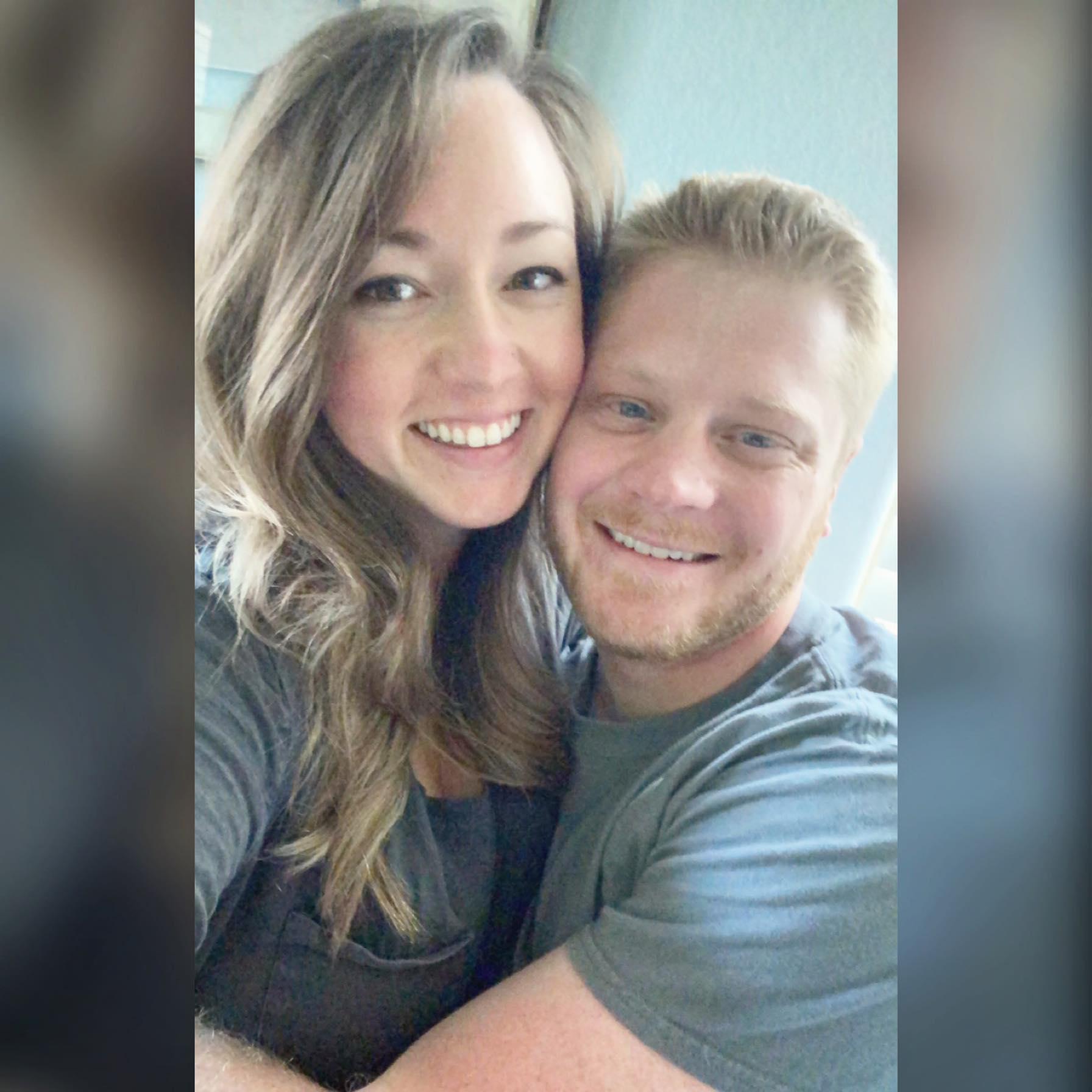 Our first photo together.