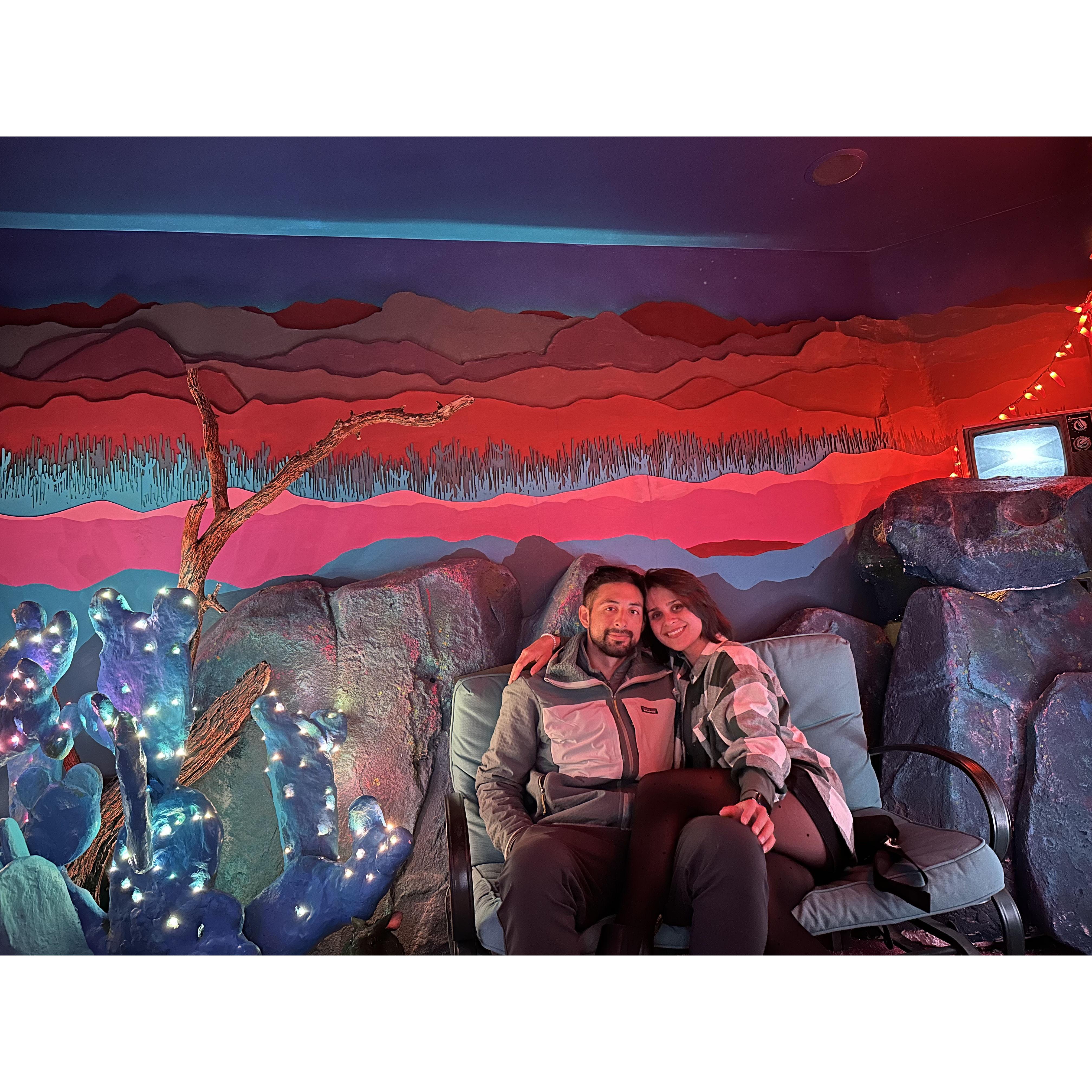 Santa Fe trip in 2024 exploring Meow Wolf