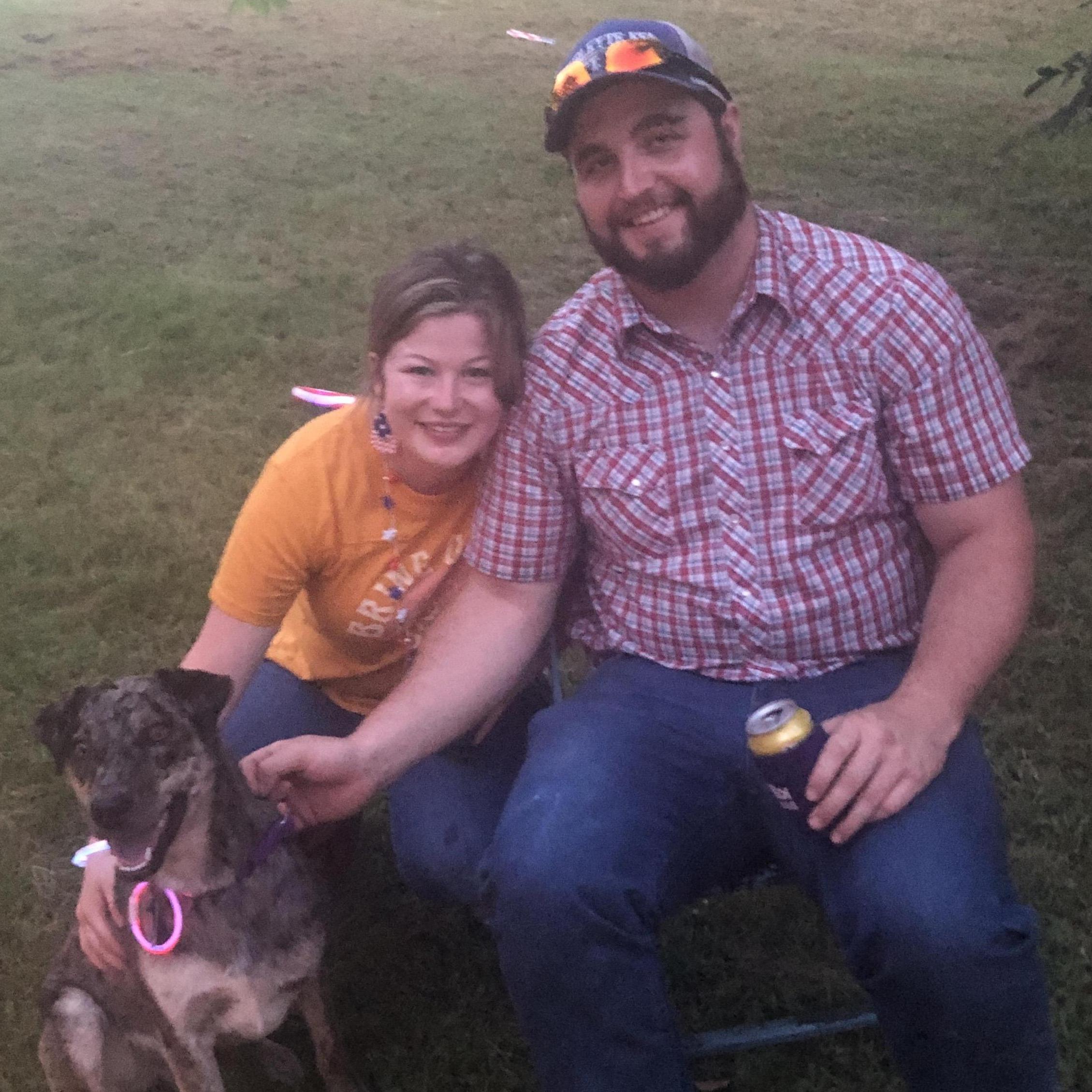 Summer of 2019- our first family photo with Jack!