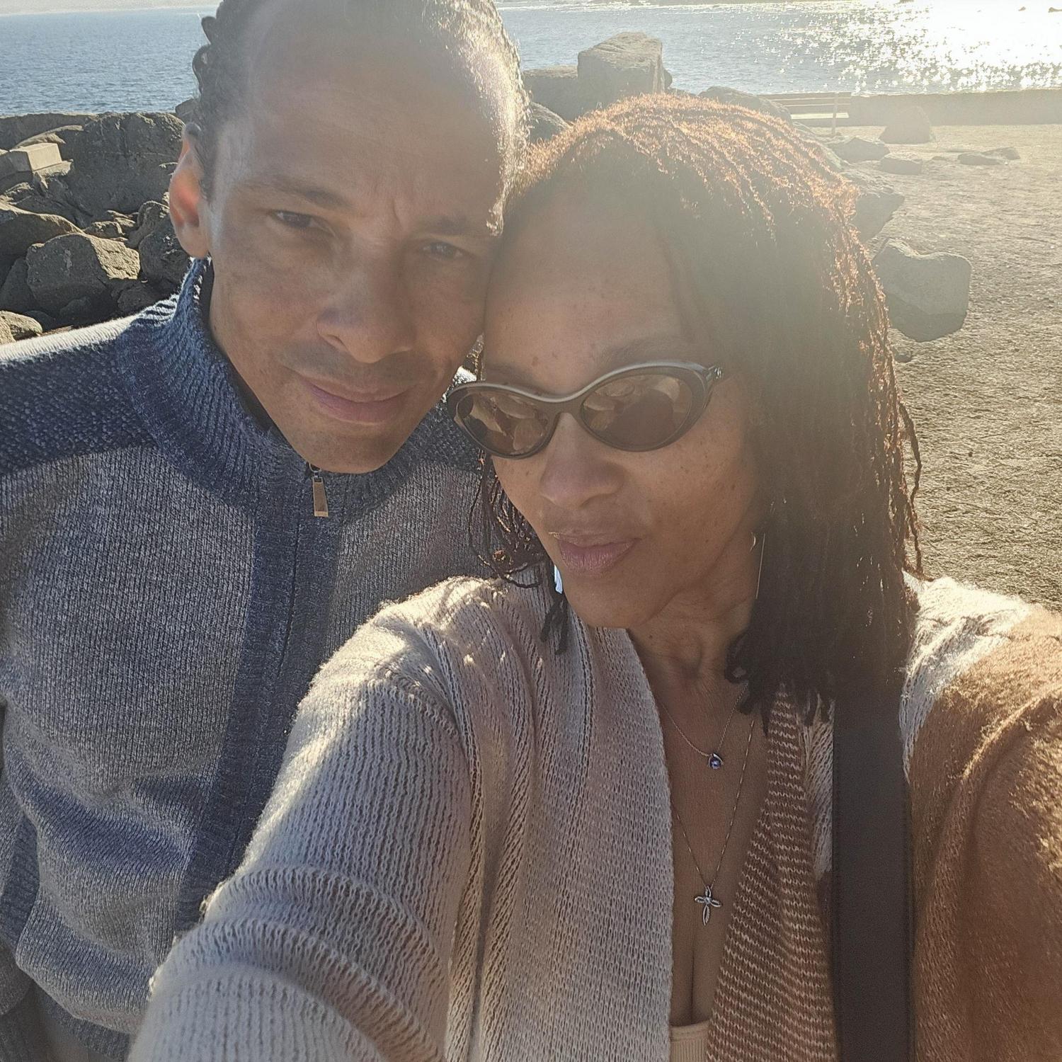 1st trip to Monterey, California, at Lover's Point Beach, December 2025