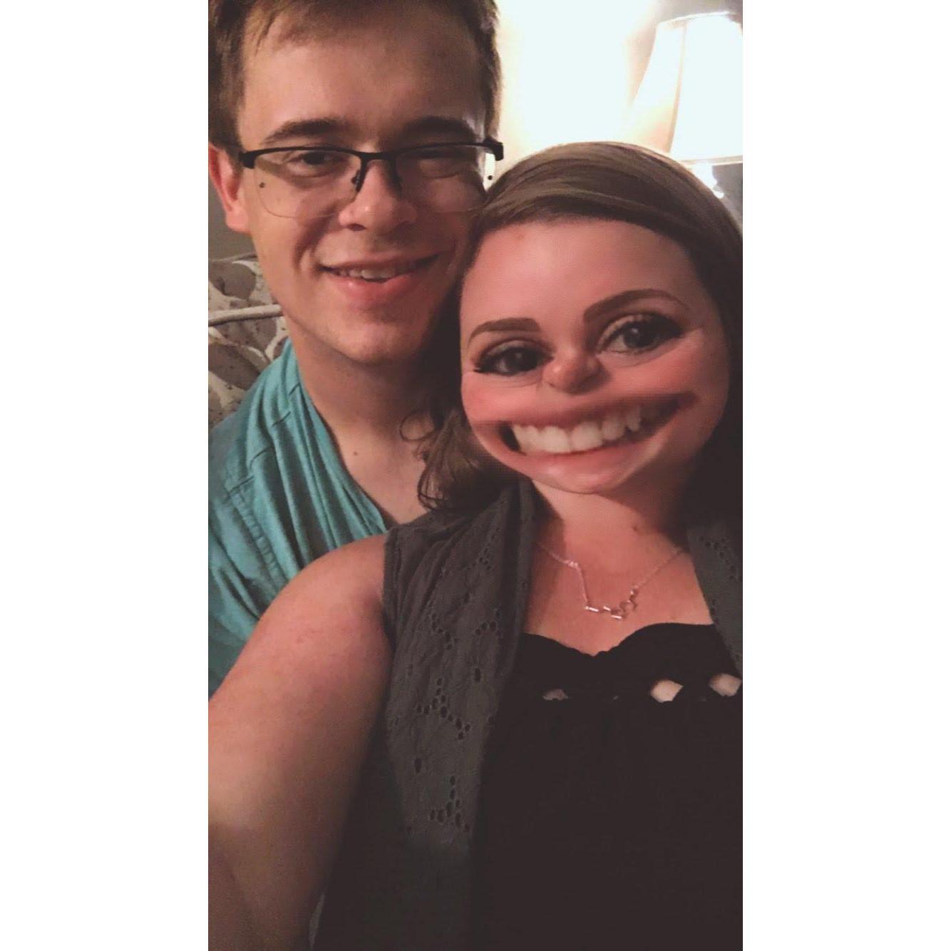 We're goofy!