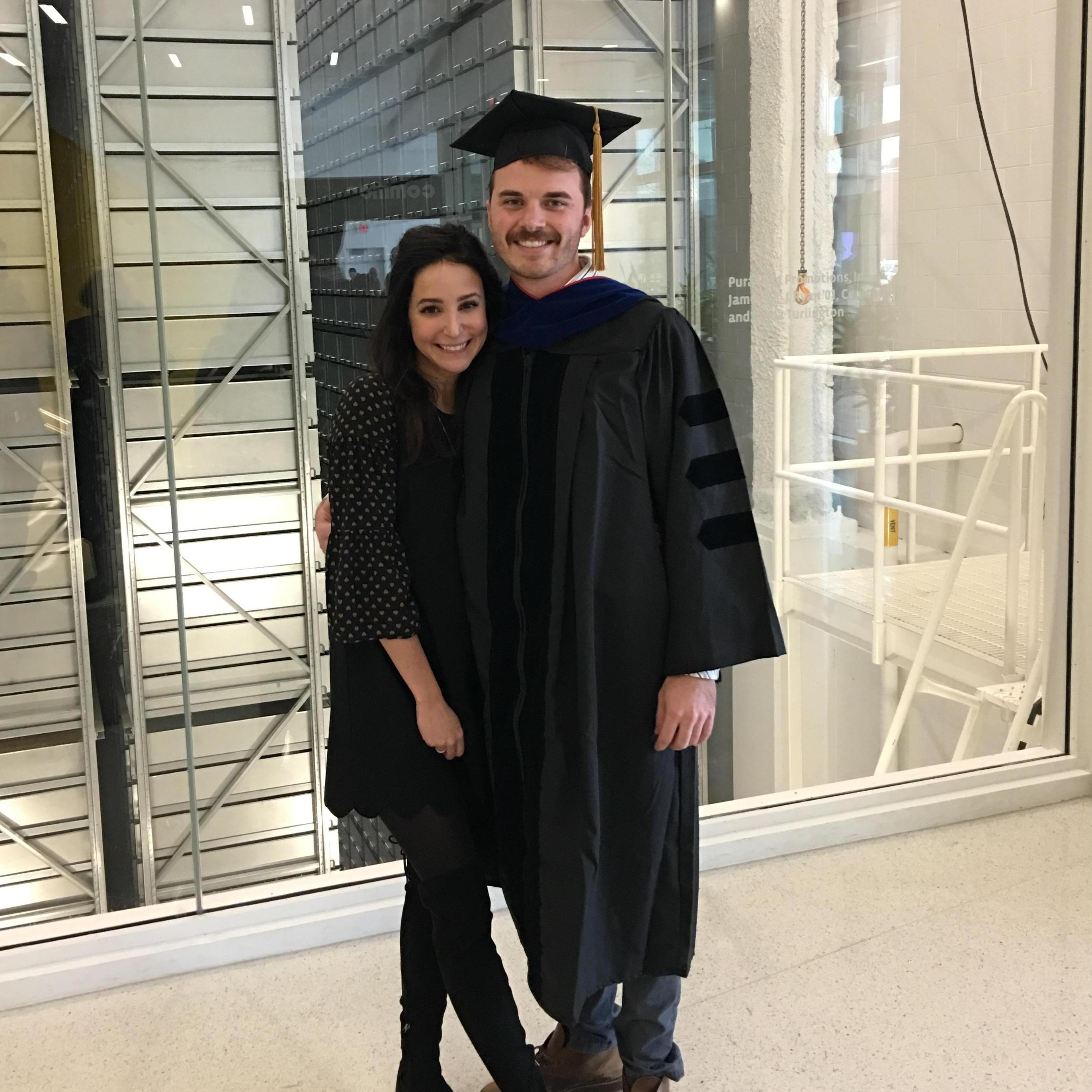 Patrick's PhD graduation from NC State!