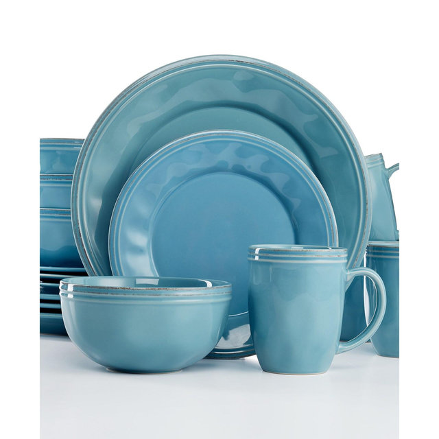 Rachael Ray Cucina Agave Blue 16-Pc. Set, Service for 4