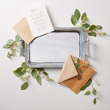 Custom Invitation Tray