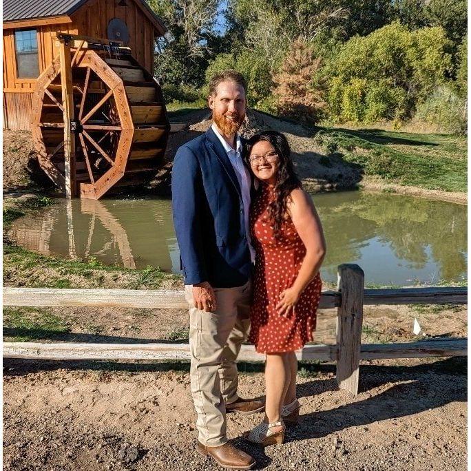 We first said " I love you" a couple months before this photo was taken.