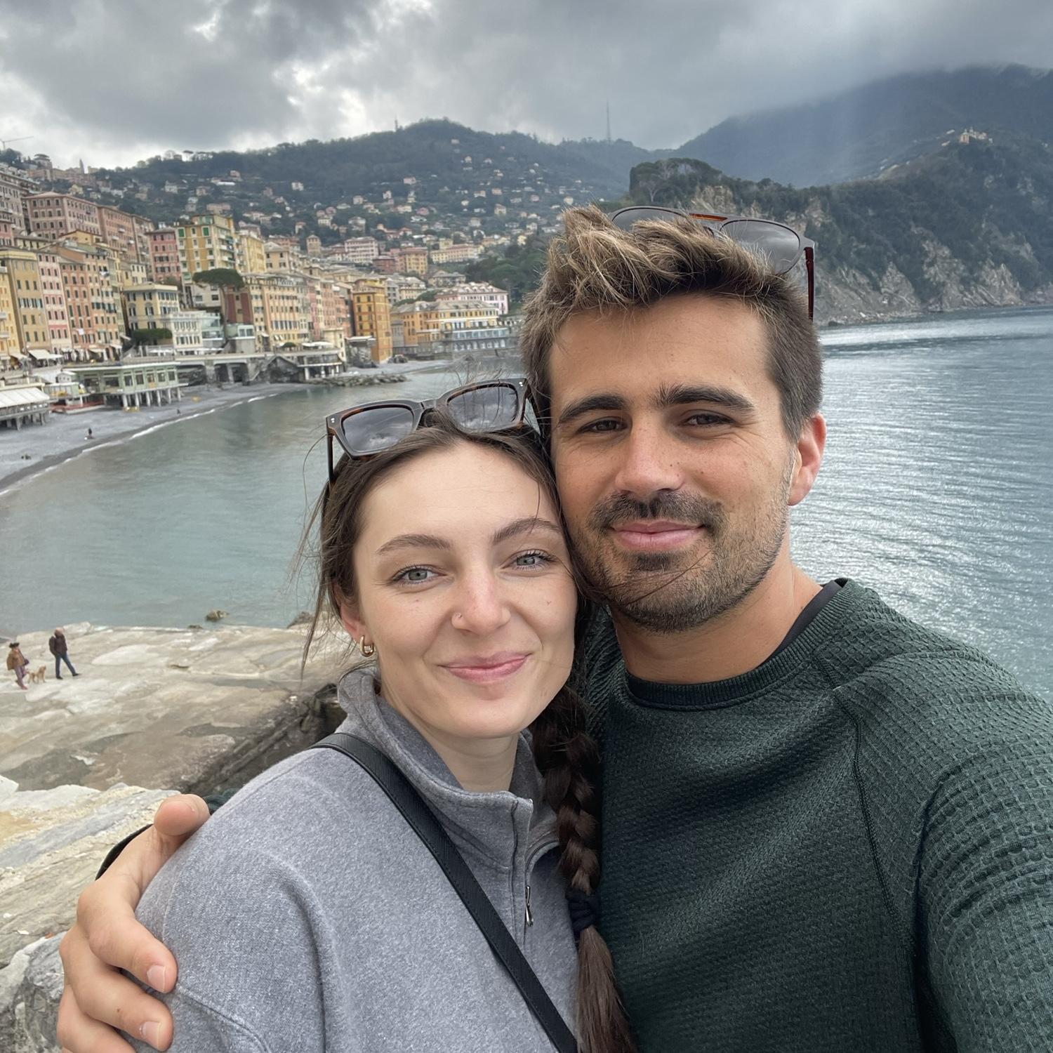 Selfie in Camogli