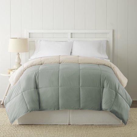 Reversible Down Alternative Comforter Multiple Colors - Queen