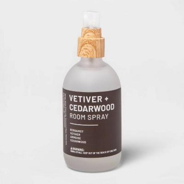 3.3 fl oz Wellness Essential Oil Room Spray Vetiver &#38; Cedarwood - Project 62&#8482;