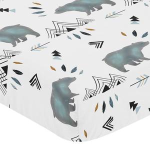 Bear Mountain Fitted Crib Sheet