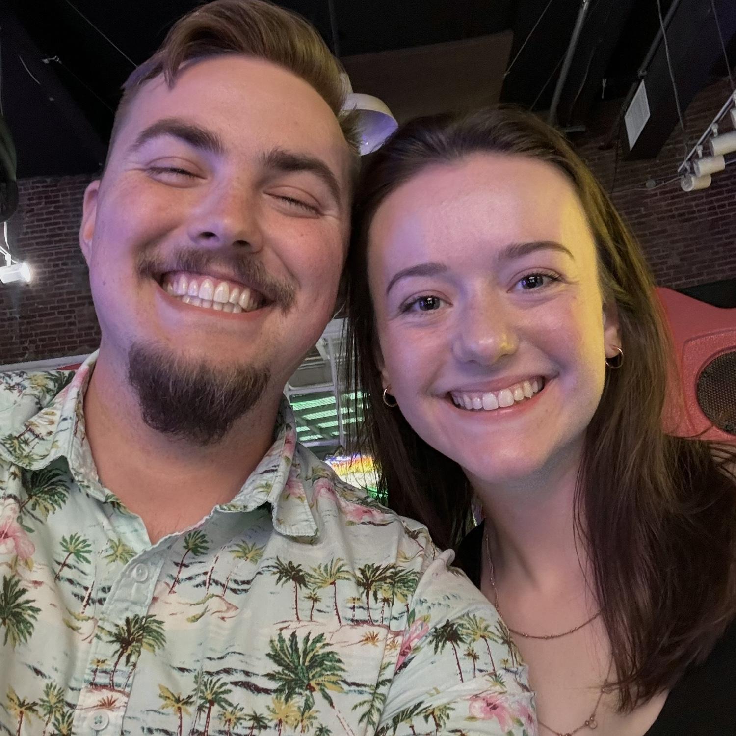 Our first date!
