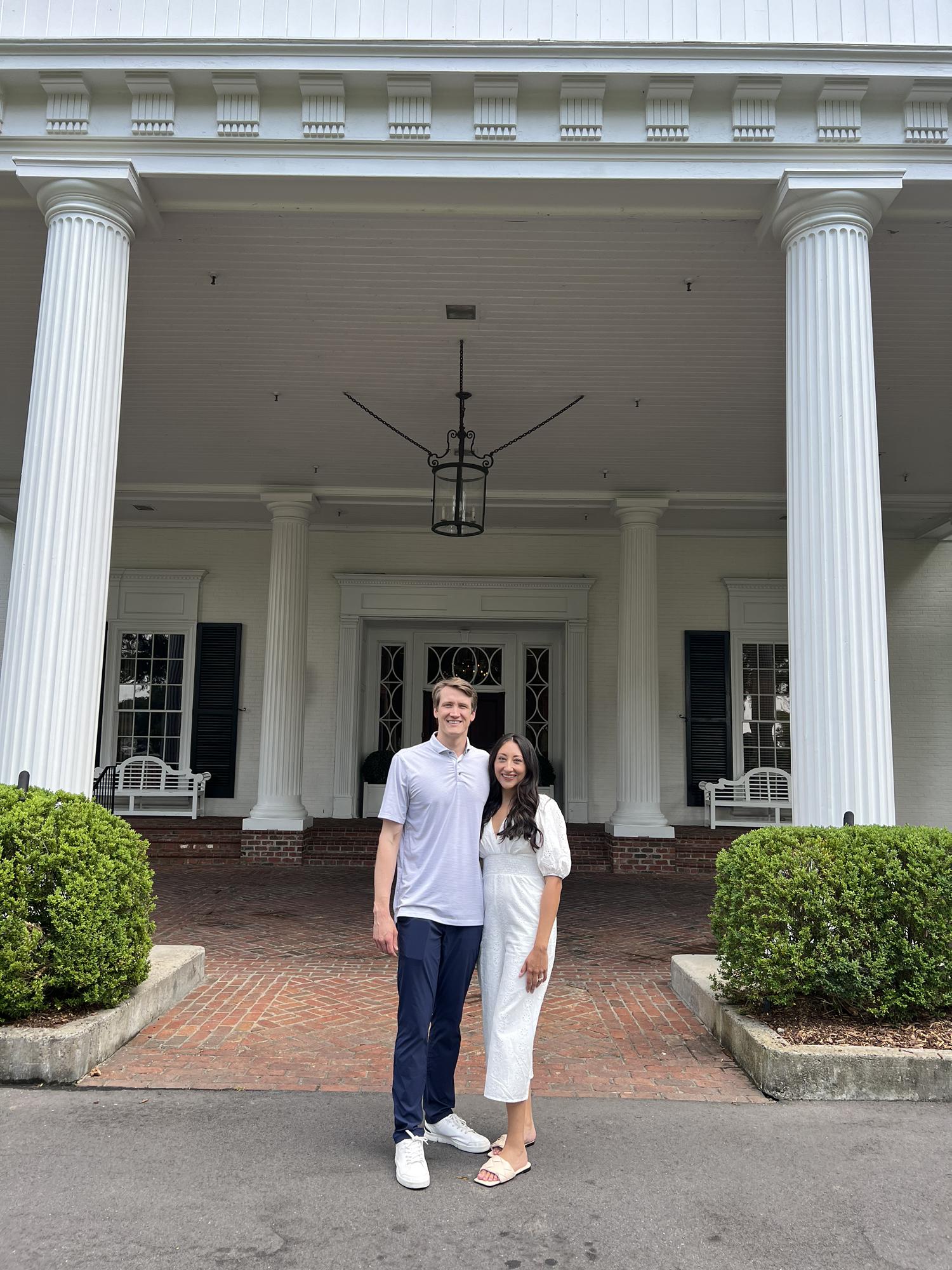 The day we picked our wedding venue!
