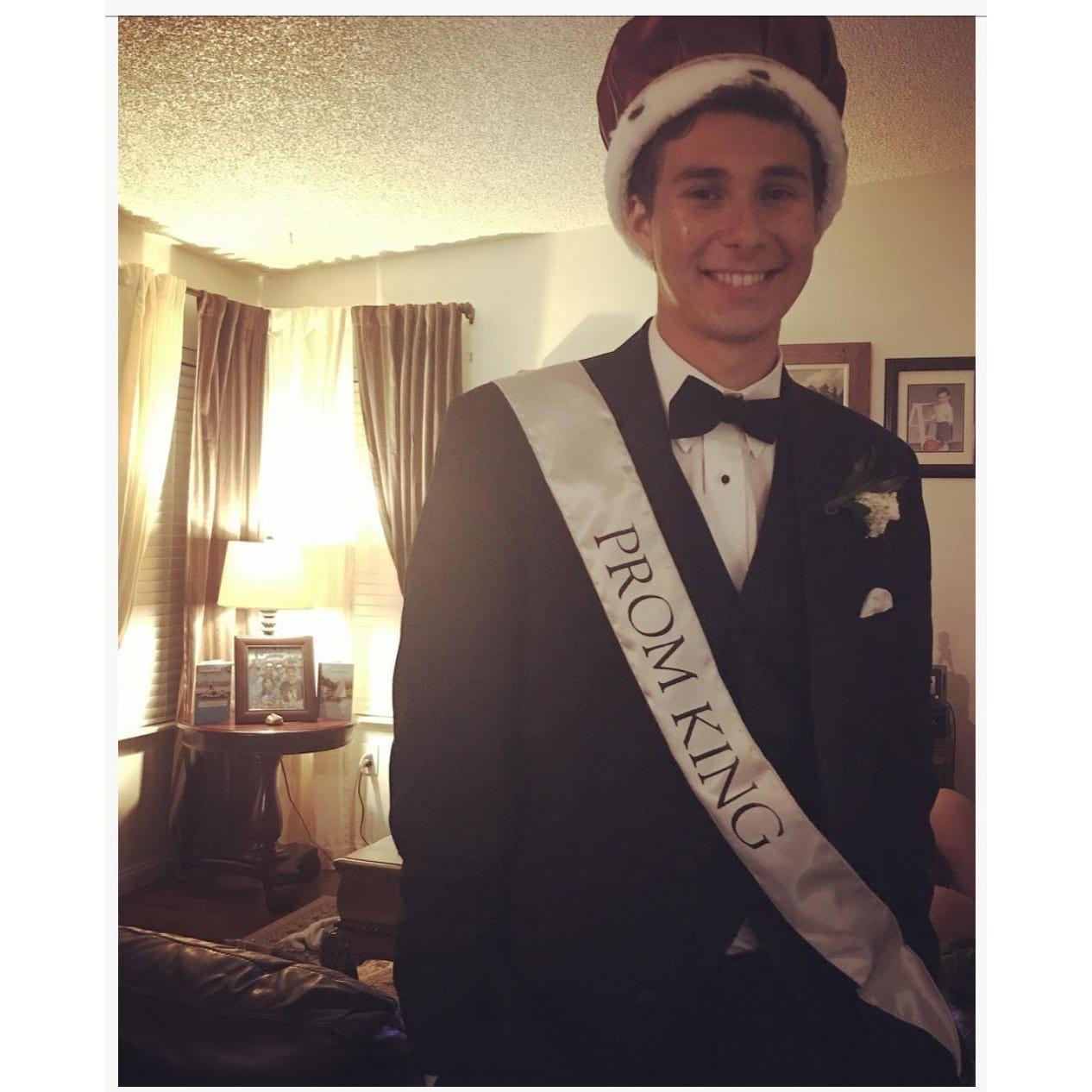This photo was from when Michael and Genesis reminisced about bygone times, and he shared his high school senior prom pictures (and many juicy tales of his unintentional heartbreaker ways).