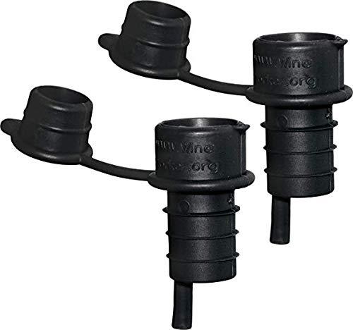 Haley's Corker 30062 5-in-1 Wine Aerator, Stopper, Pourer, Filter and Re-Corker, 2 Pack, Standard