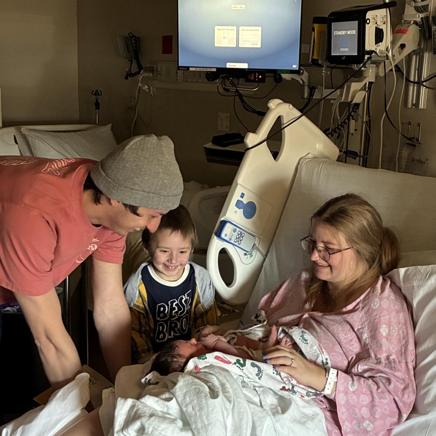 The birth of our son, Miloh