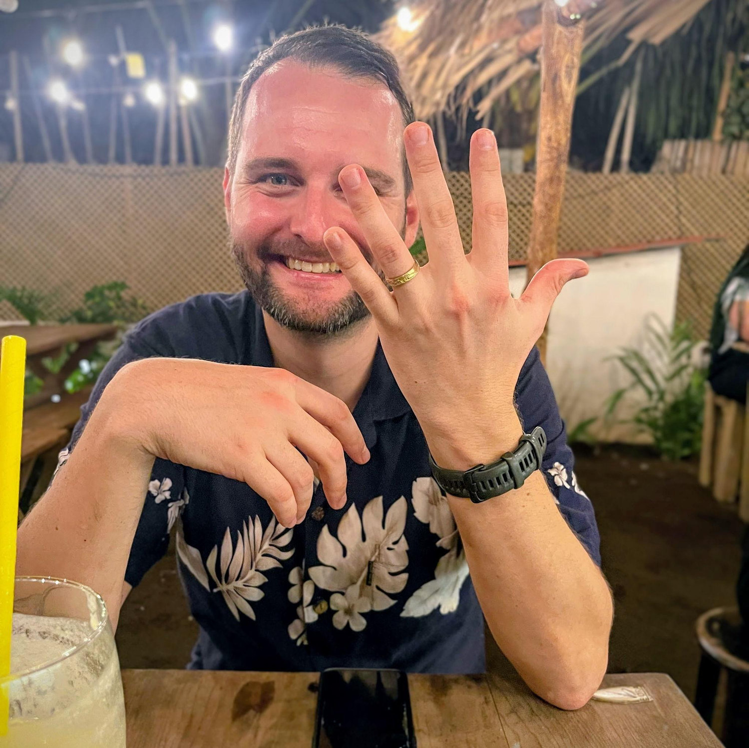 He said yes!