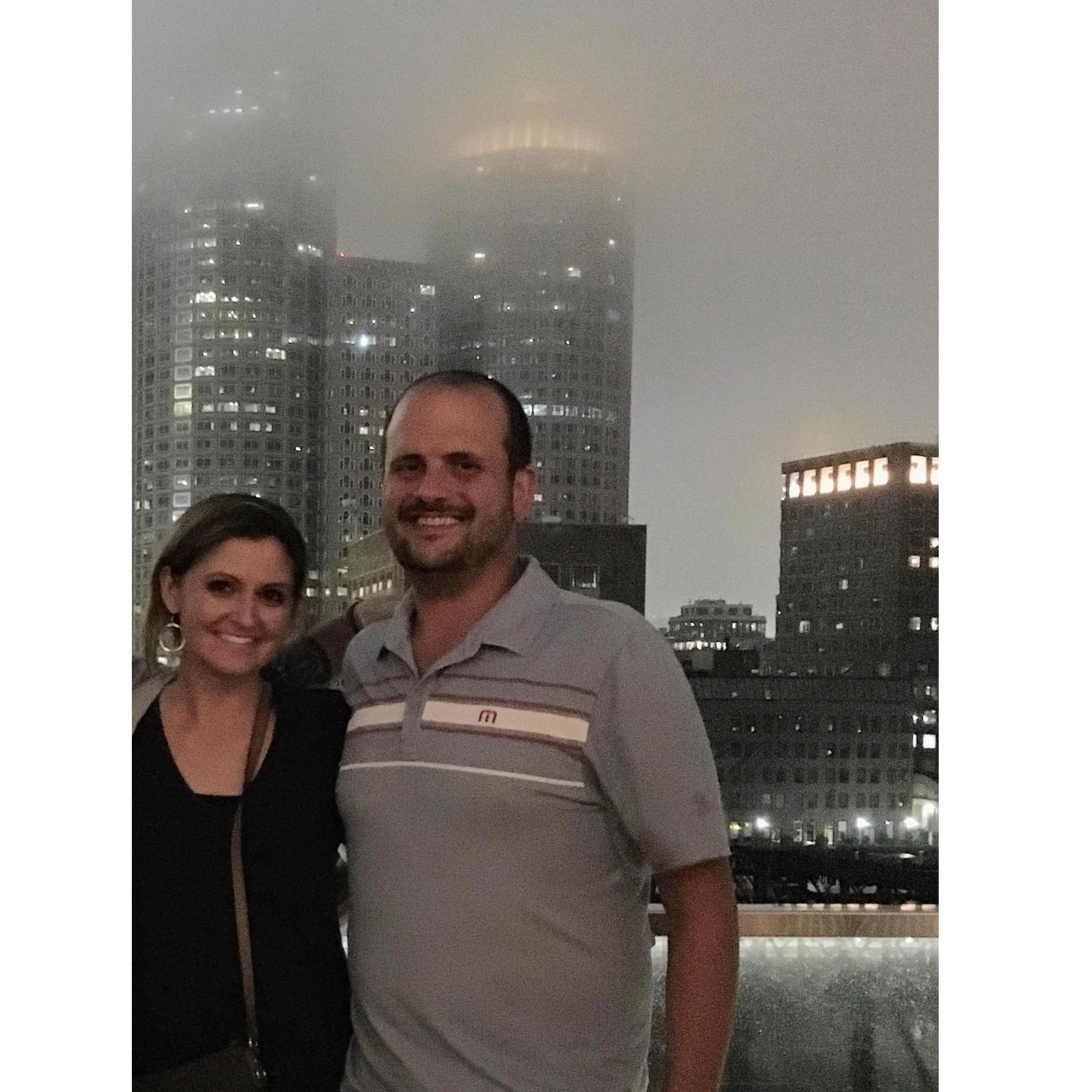 Mark visits Boston