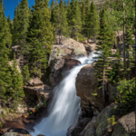 Alberta Falls Rocky Mountain National Park