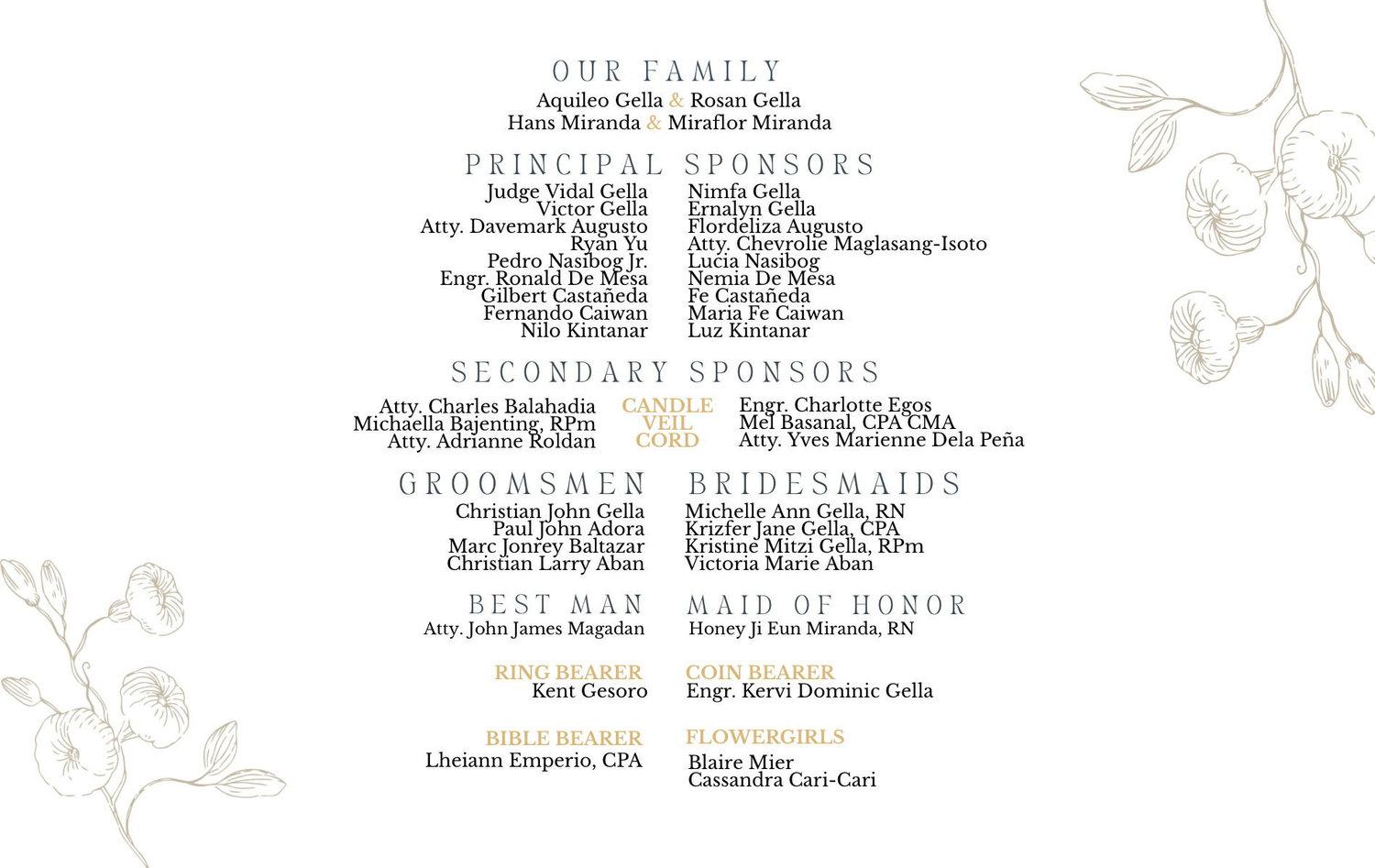The Wedding Website of Hannah Miranda and Marko Gella