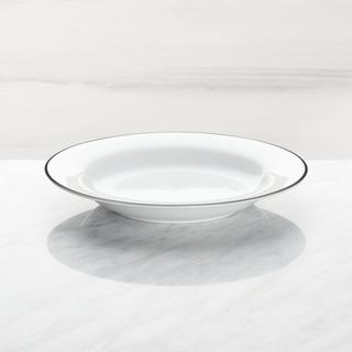 Aspen Rimmed Band Low Bowl, Set of 4