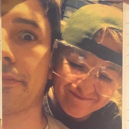 This was taken at our old job, Amy's, where we first met. We quickly became the best of friends and then fell in love.
