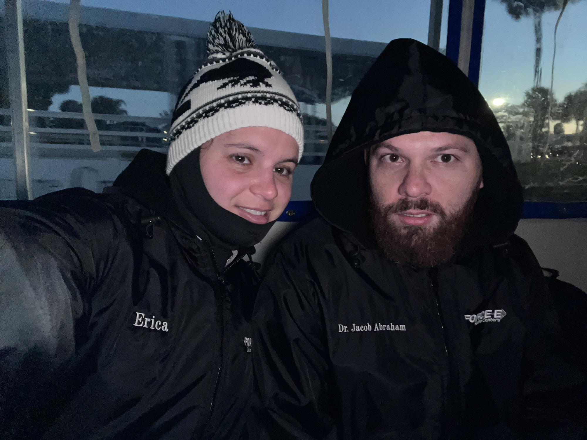 That one time we snorkeled with manatees in 26 degree weather 🥶 (there was literally ice on the boat!- now that’s true love!)