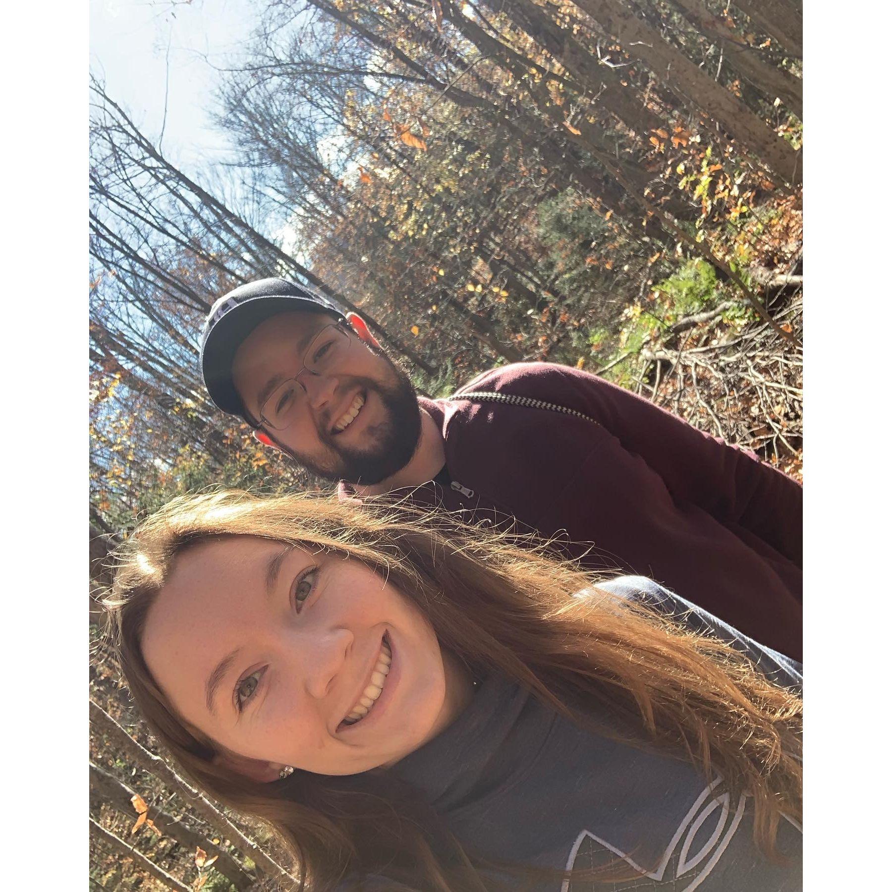 Hiking in the Adirondack's.