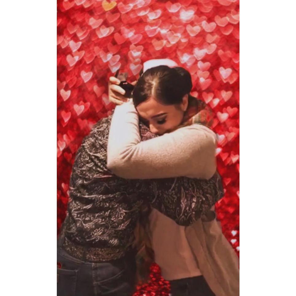 When I said “yes” to his proposal