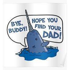 Ali's patronus is a narwhal