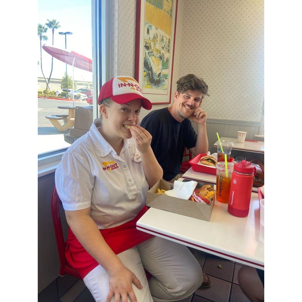 I think this was my last shift at In-n-Out!