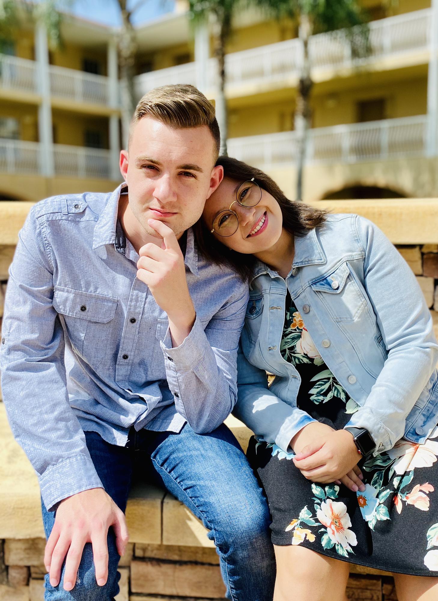 2nd photo shoot, 6 months together! Photoshoot credit to Madison Anderson!