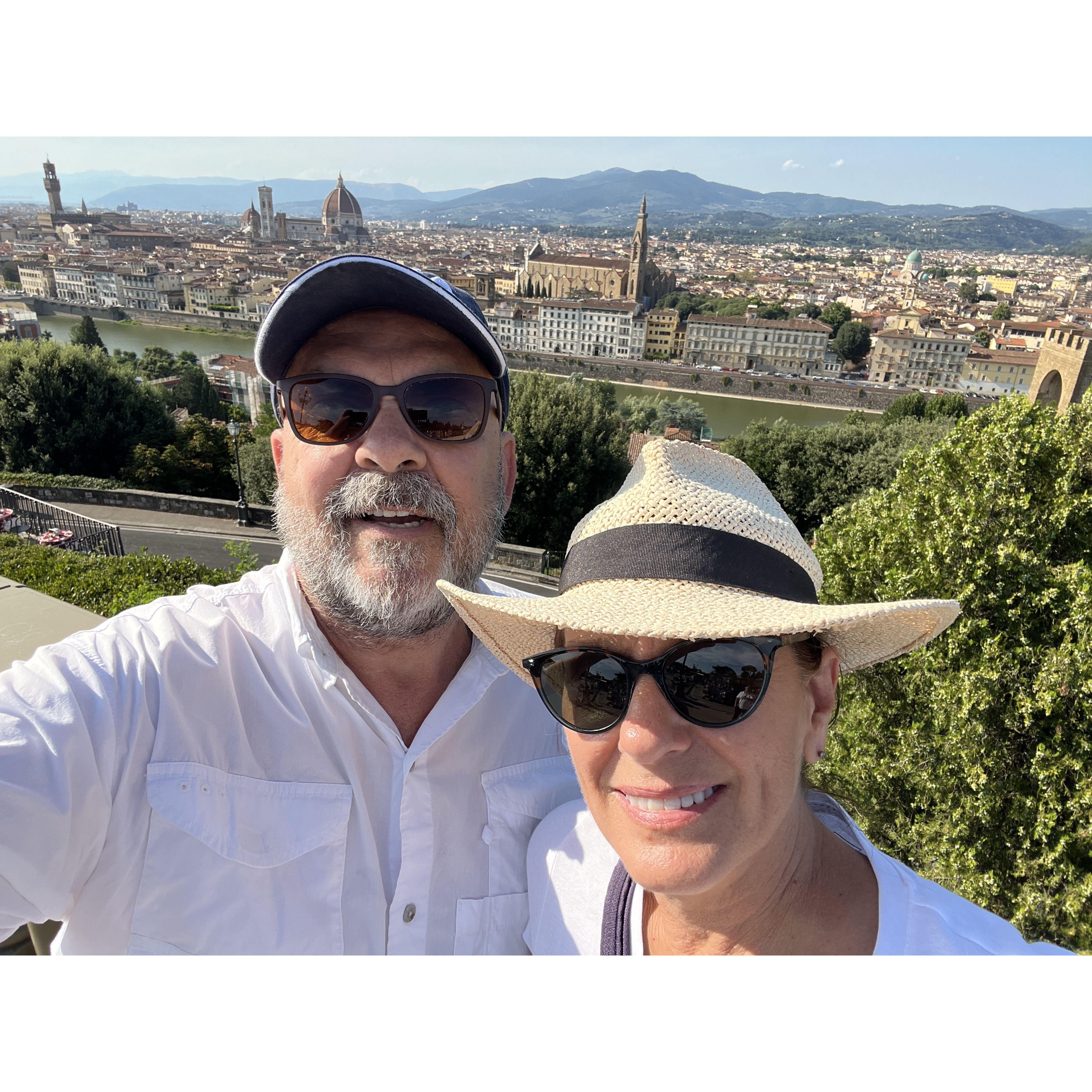 Tourist role in Florence, IT