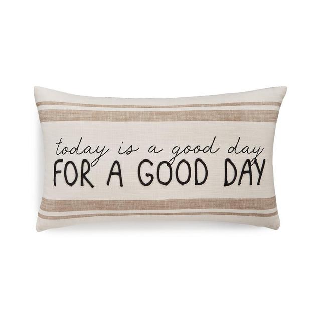 Lacourte Today is a Good Day 14" x 24" Decorative Pillow