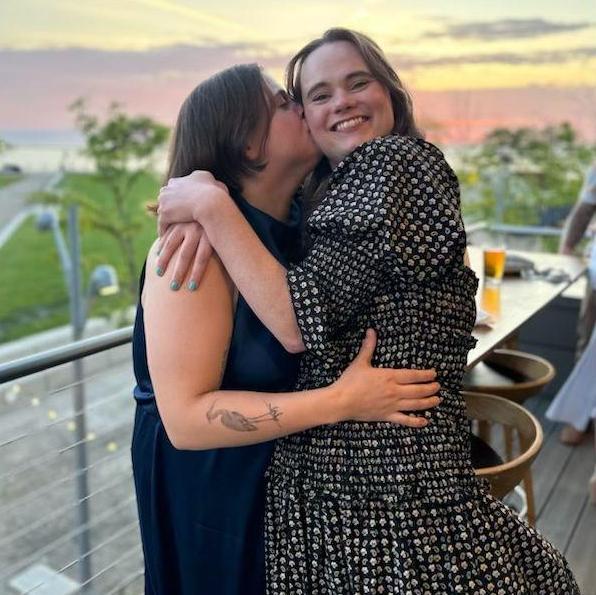 Celebrating Nicole and Lou in Cleveland, May 2025