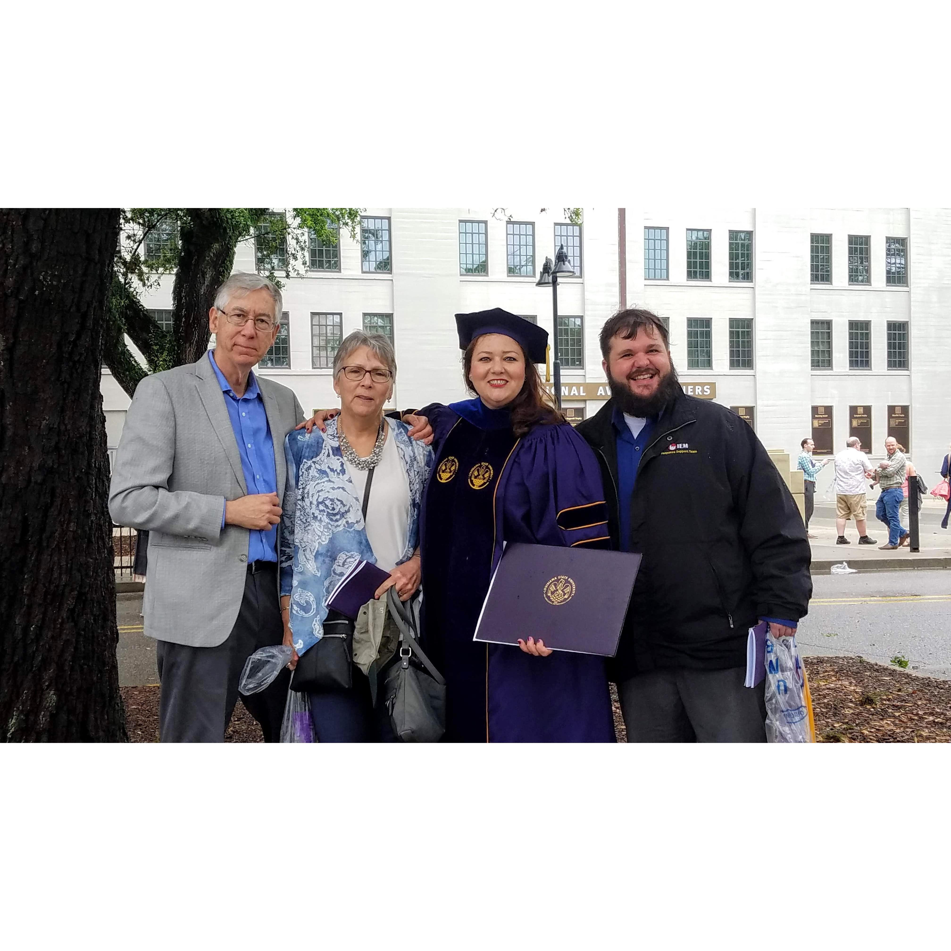 Graduating with my PhD in May 2019!