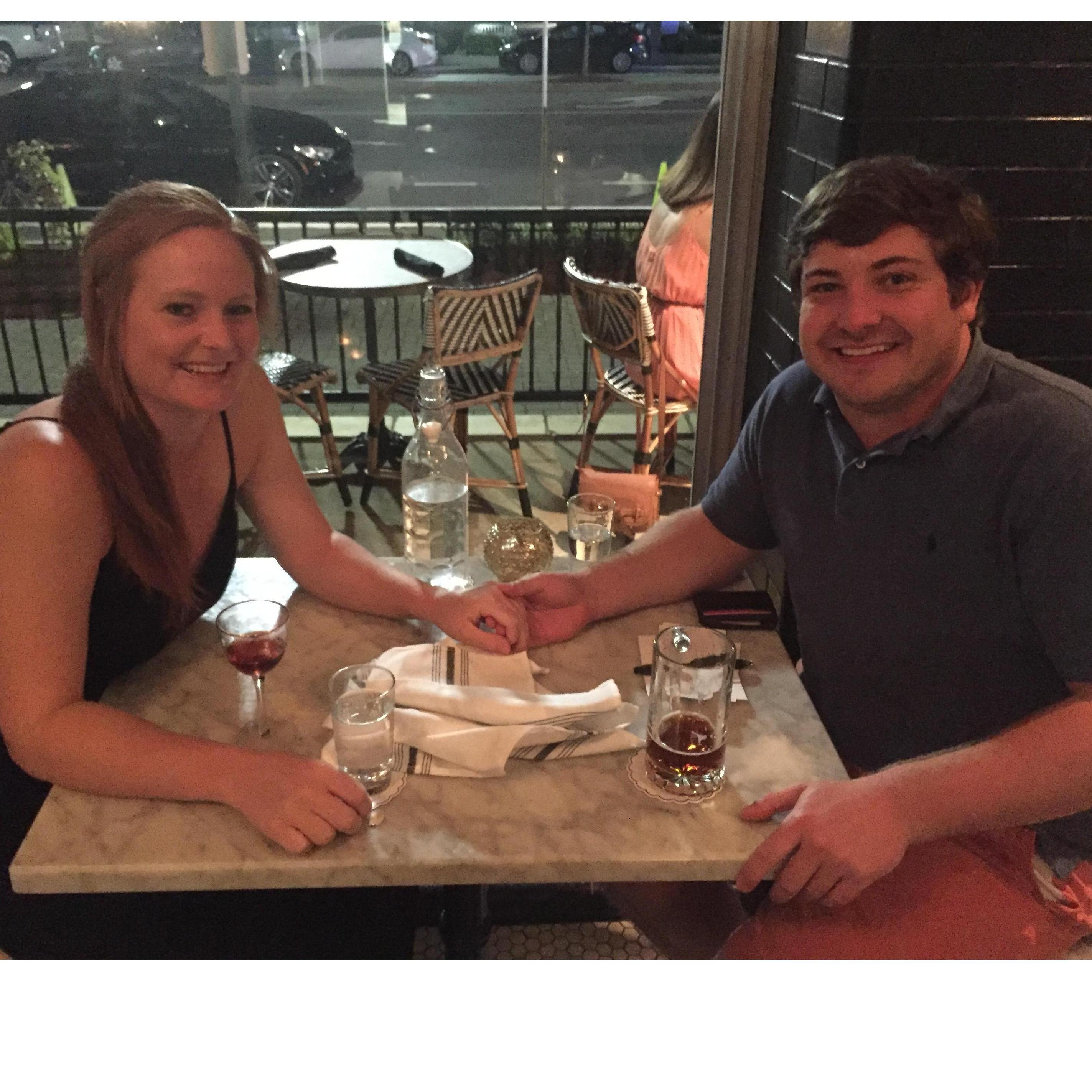 Celebrating 1 year together