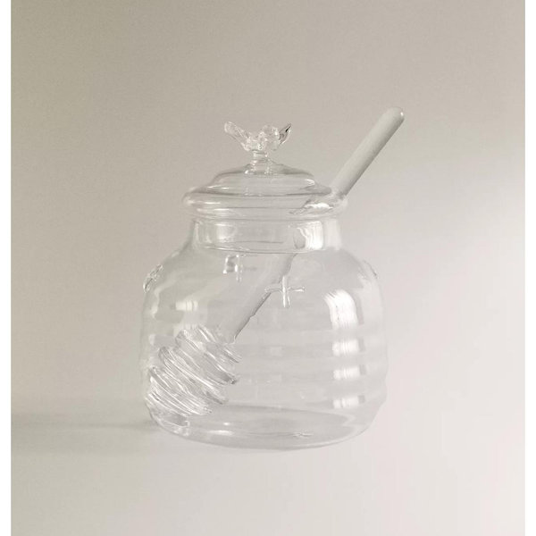 BUMBLEBEE BOROSILICATE GLASS HONEY JAR | Zara Home United States of America
