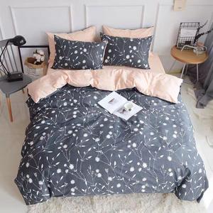 Lightweight Printed Bedding Duvet Cover Set Full Pink Black Premium Cotton 3-Pieces Reversible Comforter Quilt Covers Children Soft Cotton Kids Bedding Set Queen,Style03